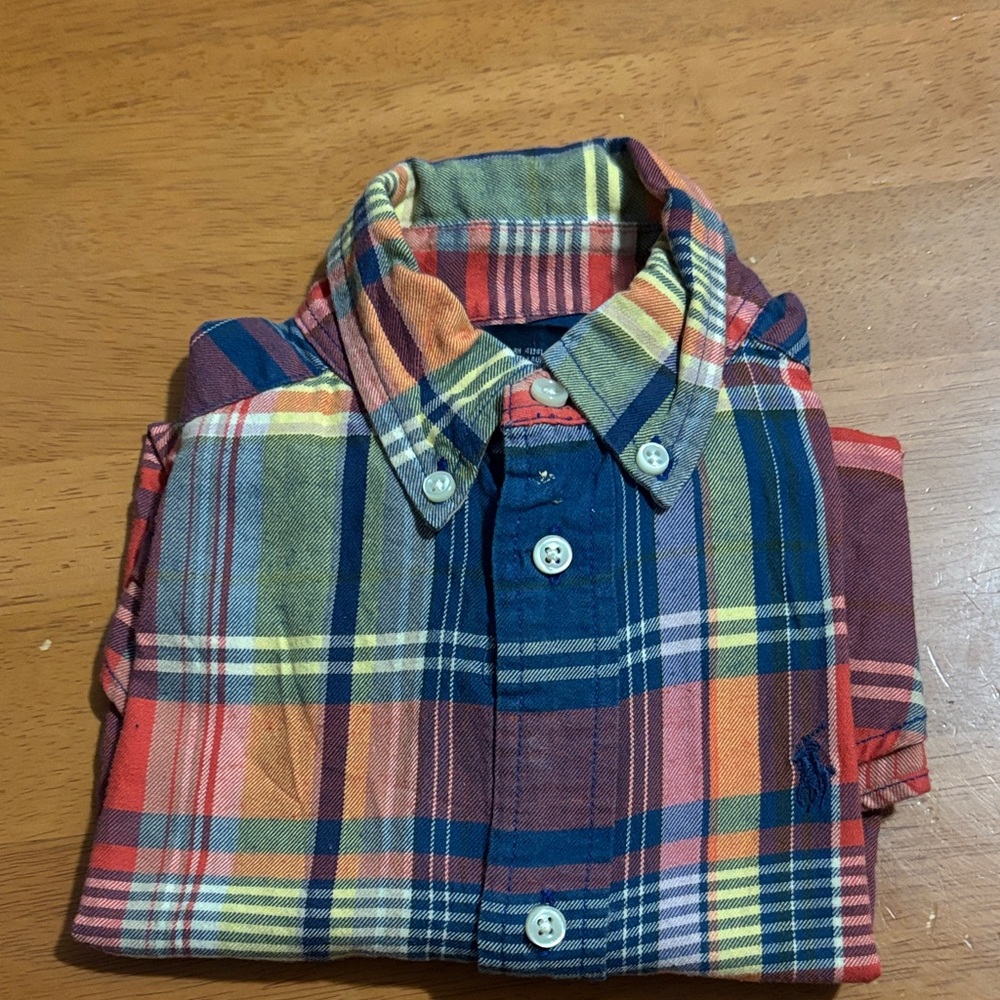 Polo by Ralph Lauren Multicolor Plaid Kids Shirt